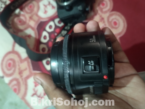 Canon 6d with 50mm prime lens
